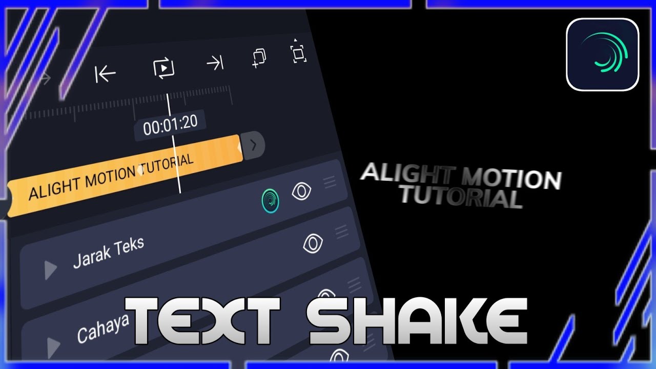 Tutorial Shake Teks Di Alight Motion