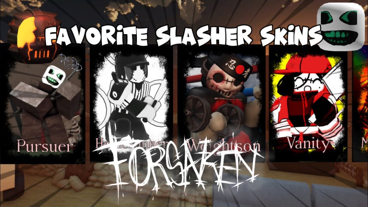 SERVER WIPING With My FAVORITE Slasher Skins (Roblox Forsaken)
