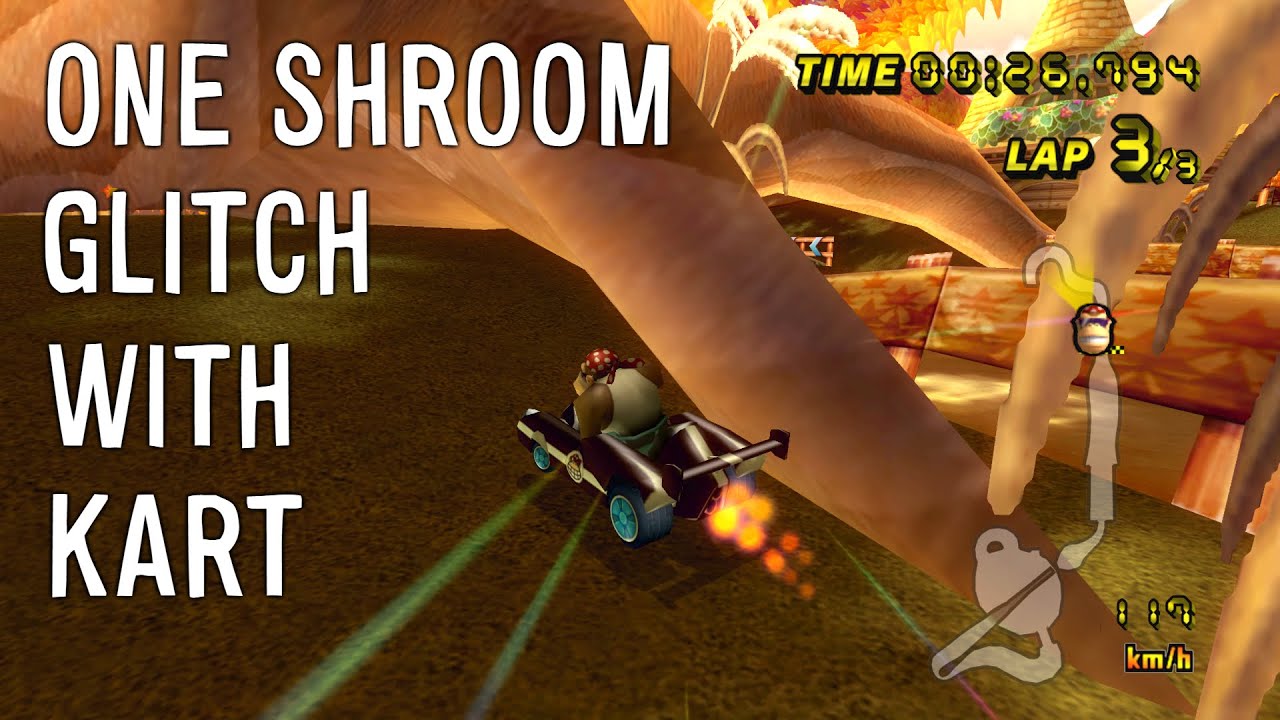 [MKWii TAS] Maple Treeway (Glitch) - 1:26.135 (Kart)