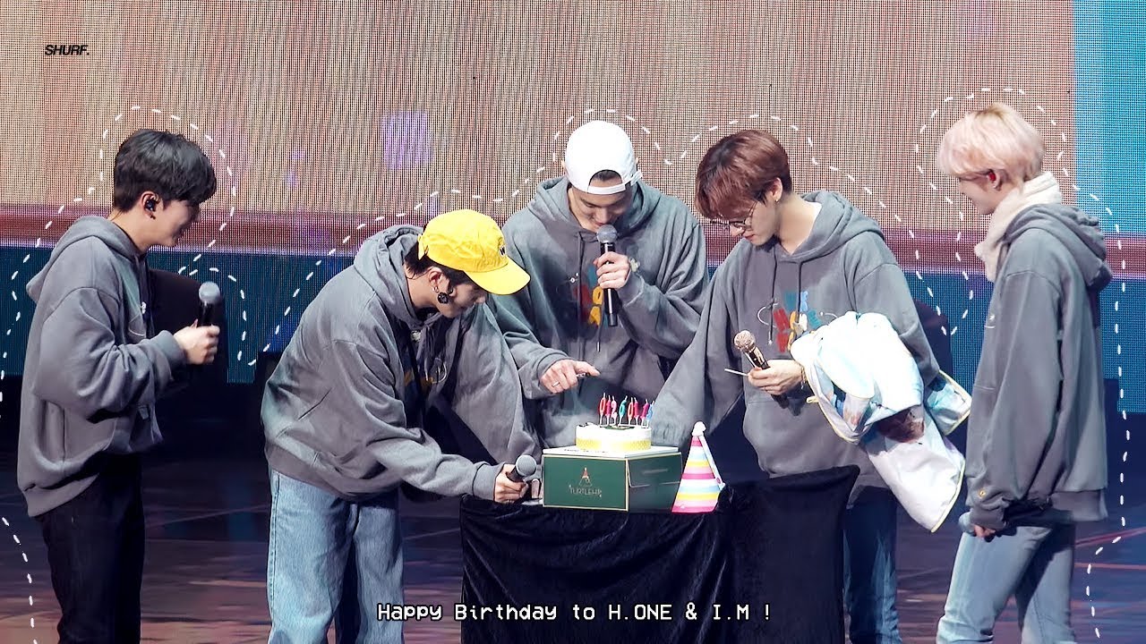 200119 팬콘 Birthday Party 몬스타엑스 셔누 Monsta X SHOWNU focus. [4K]