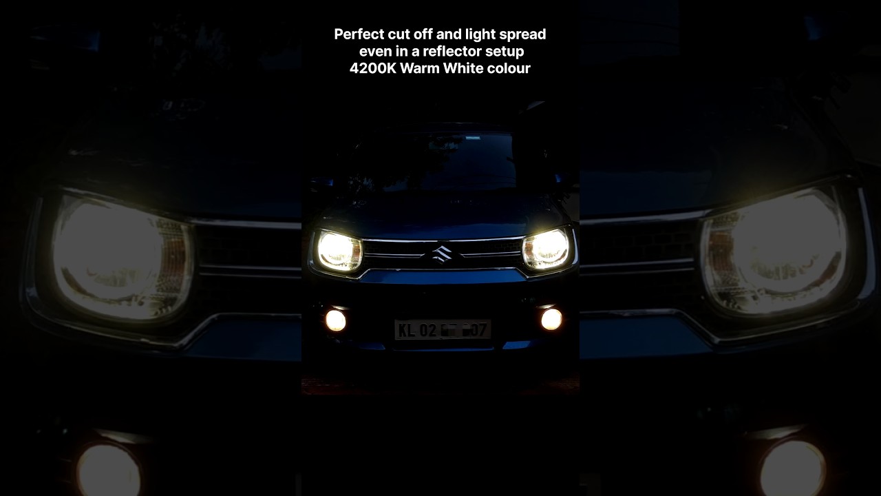 Osram H4 LED Headlight Upgrade in Suzuki Ignis #car #modified #headlight #diy