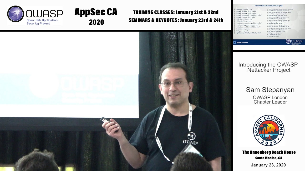 Introducing the OWASP Nettacker Project - Sam Stepanyan