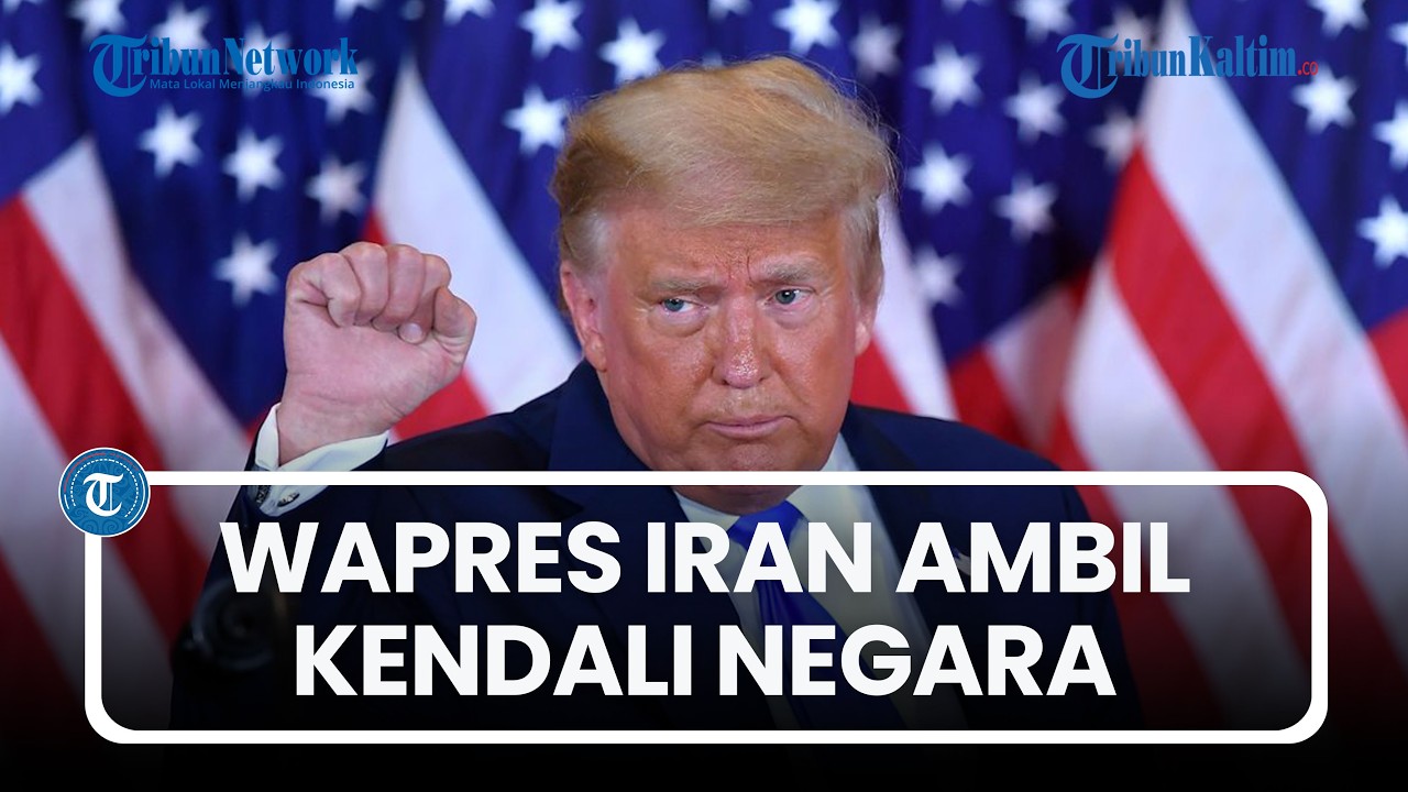 AS-Israel Vs Iran: Wapres Iran Ambil Kendali Negara, Status Presiden Masoud Pezeshkian Jadi Sorotan