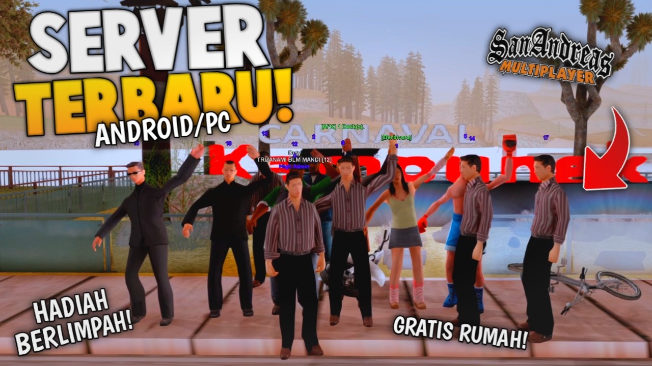 REVIEW OF ALL PLAYERS' FAVORITE GTA ROLEPLAY SERVERS!! GTA SAMP ROLEPLAY INDONESIA