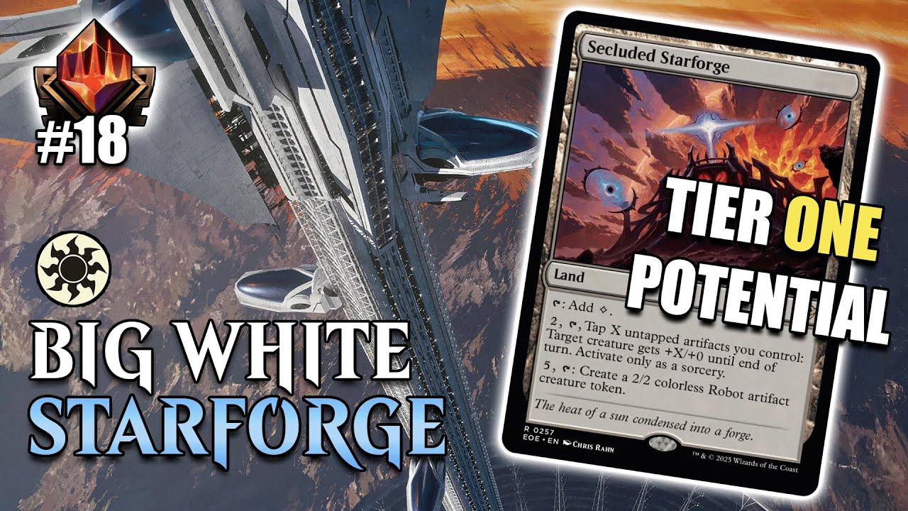 ☀️STARFORGE and MONO WHITE takes over control! Edge of Eternity Mythic | MTG ARENA Standard