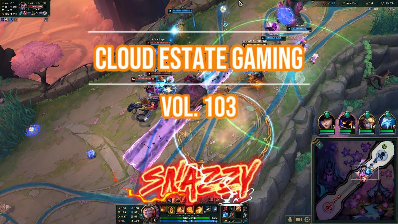 | CEG VOL 1023| #cloudestategaming #leagueoflegends #snazzyceg #league #gaming