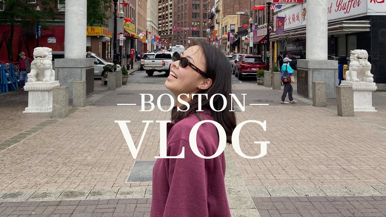 boston vlog | china town, harvard, apple store