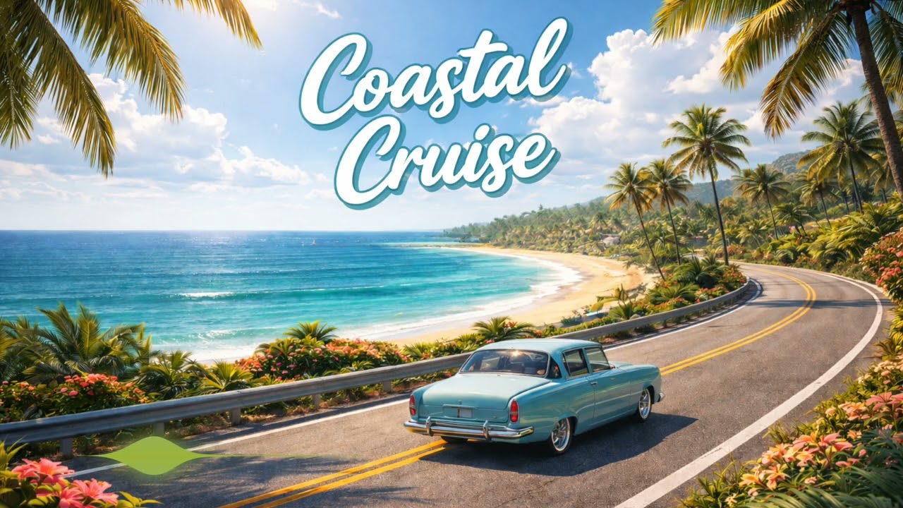 Coastal Cruise 🌊 Chill Summer Drive