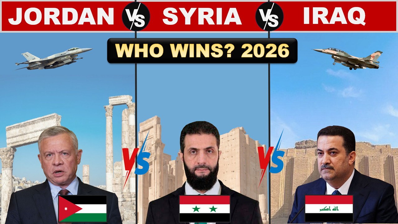 Jordan vs Syria vs Iraq 2026: The Middle East Heartland Power Shift 🇯🇴🇸🇾🇮🇶