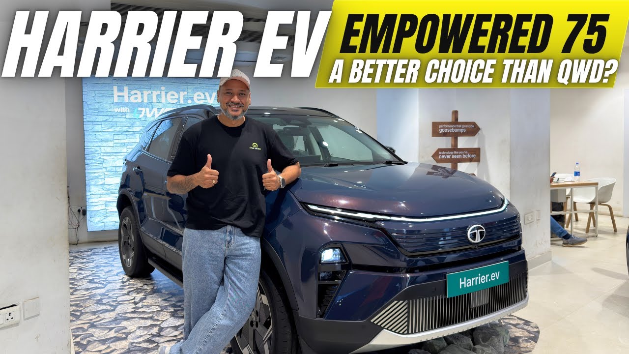 WHY BUY THIS MODEL? TATA Harrier EV EMPOWERED 75 - Most Detailed Walkaround.