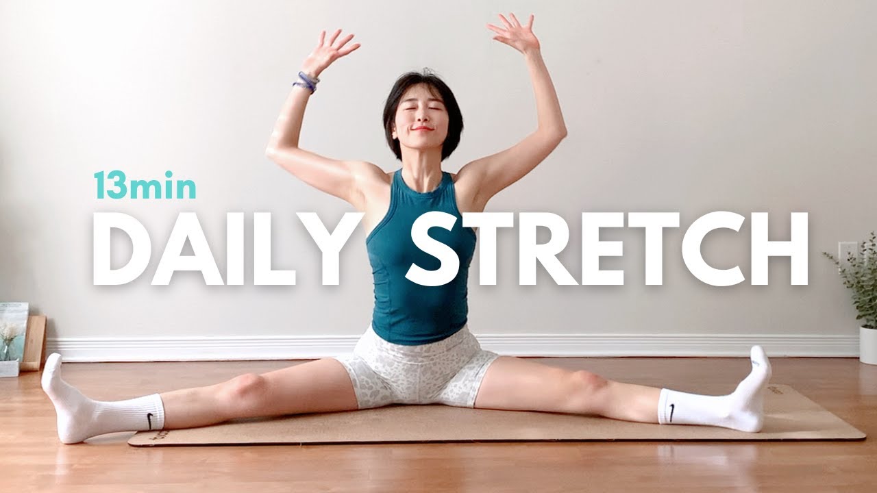 13min Full Body Stretch (no talking) | Yoga for Mobility and Relaxation | 유연성을 위한 데일리스트레칭