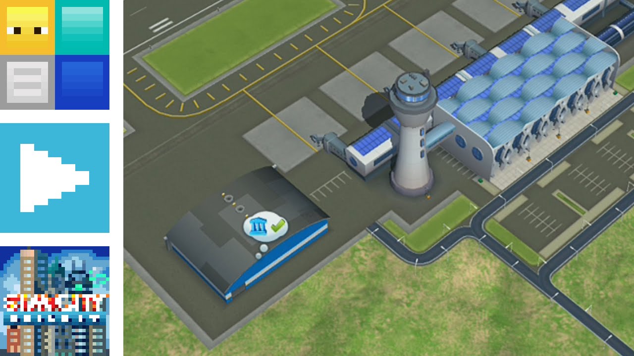 SimCity BuildIt - Building the International Airport | Blocks Plays BuildIt E16 | AYB57