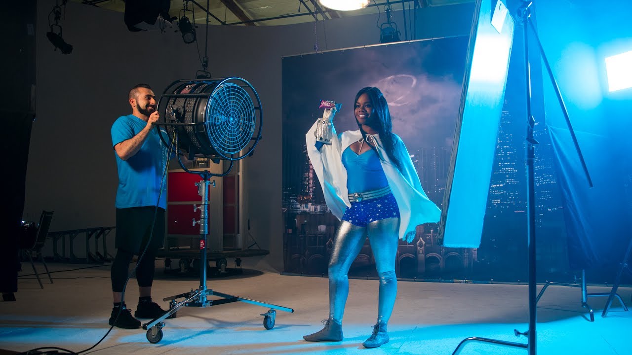 Behind the Scenes and BLOOPERS with Gabby Douglas