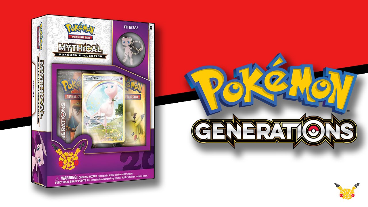 Unboxing: Pokemon Generations - Mythical Collection - Mew