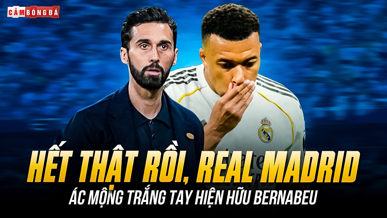 HẾT THẬT RỒI, REAL MADRID: HỖN LOẠN VỚI MBAPPE, &Aacute;C MỘNG TRẮNG TAY Ở BERNABEU