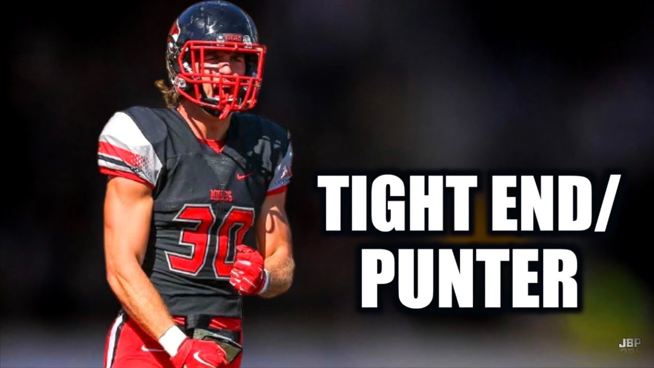 The MOST UNIQUE Player in the DRAFT || Central Missouri Tight End/Punter Zach Davidson Highlights ᴴᴰ