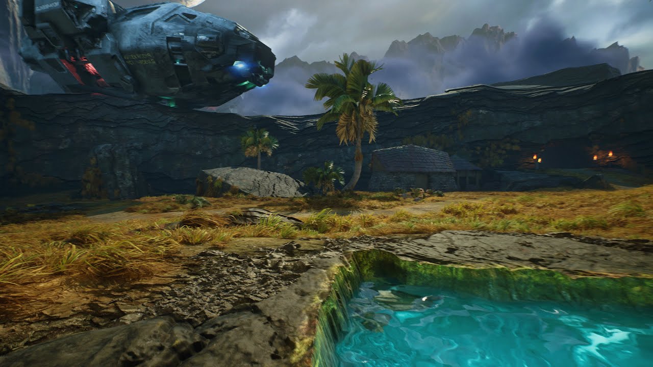 Cliffs of Na Pali  - a tribute to  Unreal 1, made  in UE 5.4