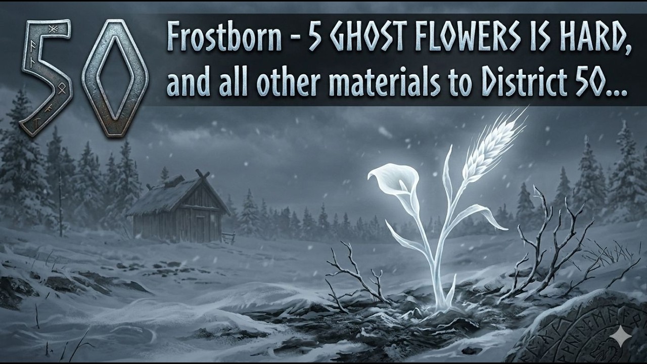 Frostborn District 50: Full Cost & Rewards (PT/ES/EN)