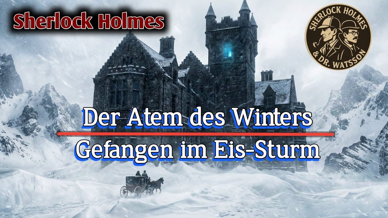 Sherlock Holmes Hörbuch: Der Atem des Winters – Gefangen im Eis-Sturm ❄️🥶🌪️