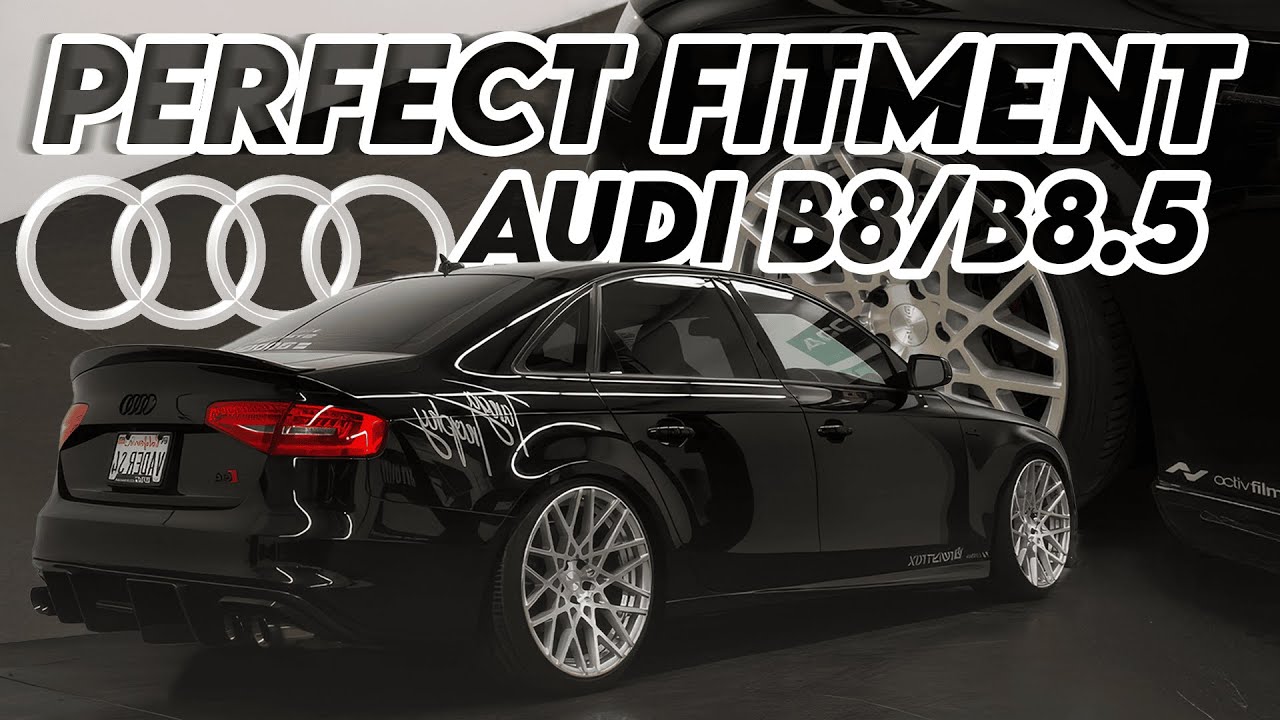 WHAT WHEELS REALLY FIT YOUR B8 2009-2016 AUDI A4/A5/S4/S5
