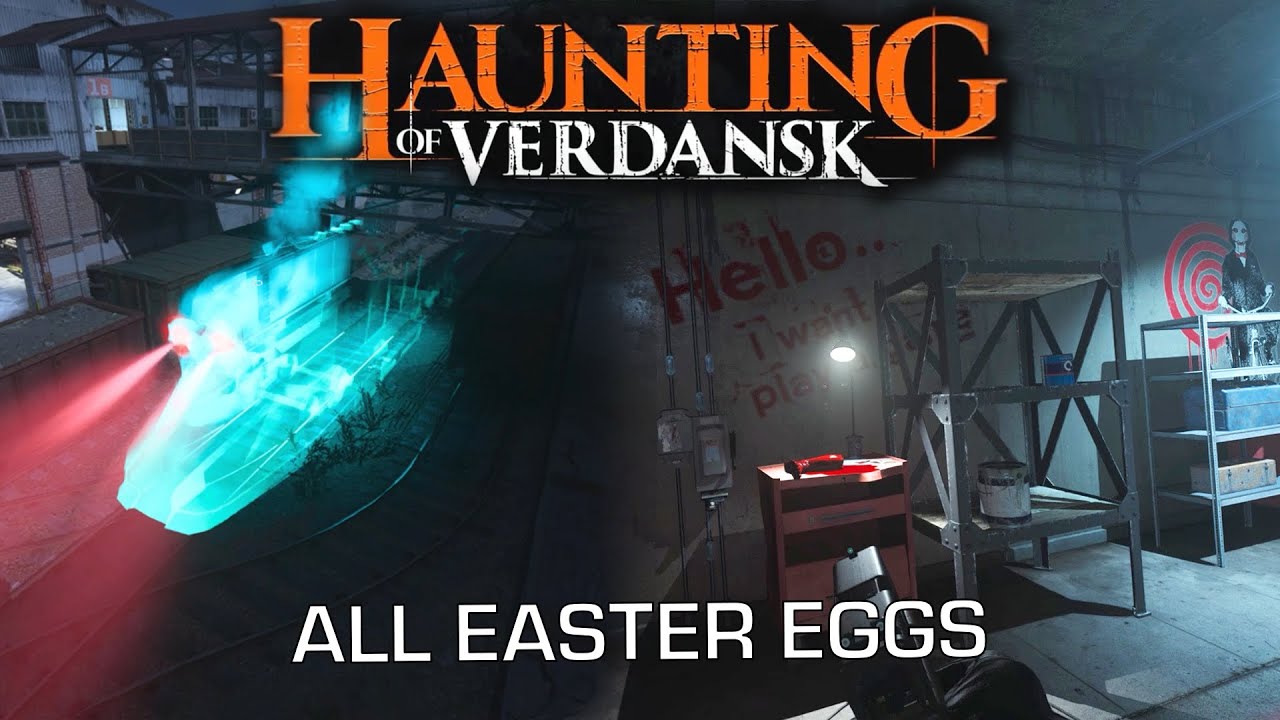 ALL Easter Eggs - The Haunting of Verdansk