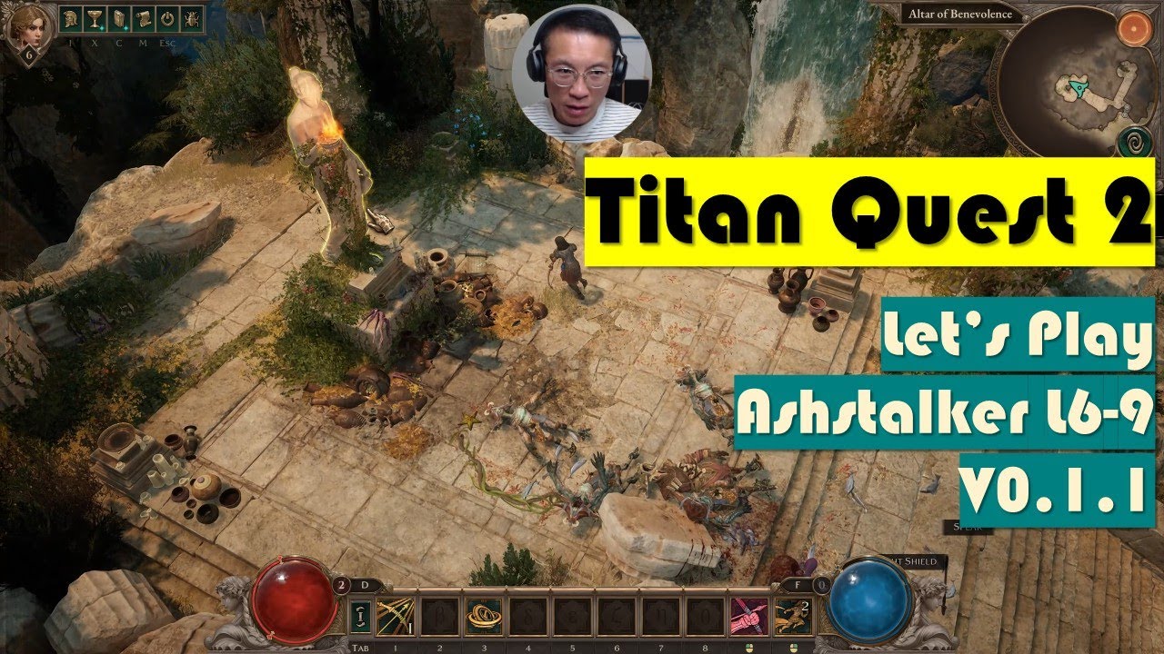 [Titan Quest 2] Let's Play Ashstalker / Early Access v0.1.1 / Level 6-9