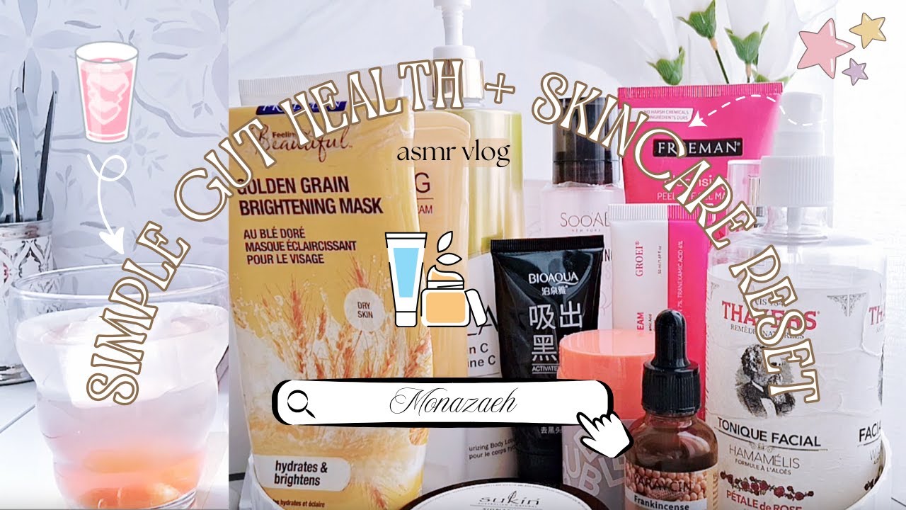Gut Friendly Drink 🍹🥥 Clean Skincare Organizer Vlog ✨