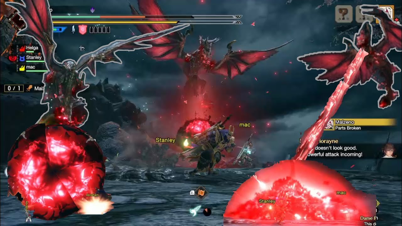 Malzeno Blood Red Moon - Monster Hunter Rise Sunbreak (demo)