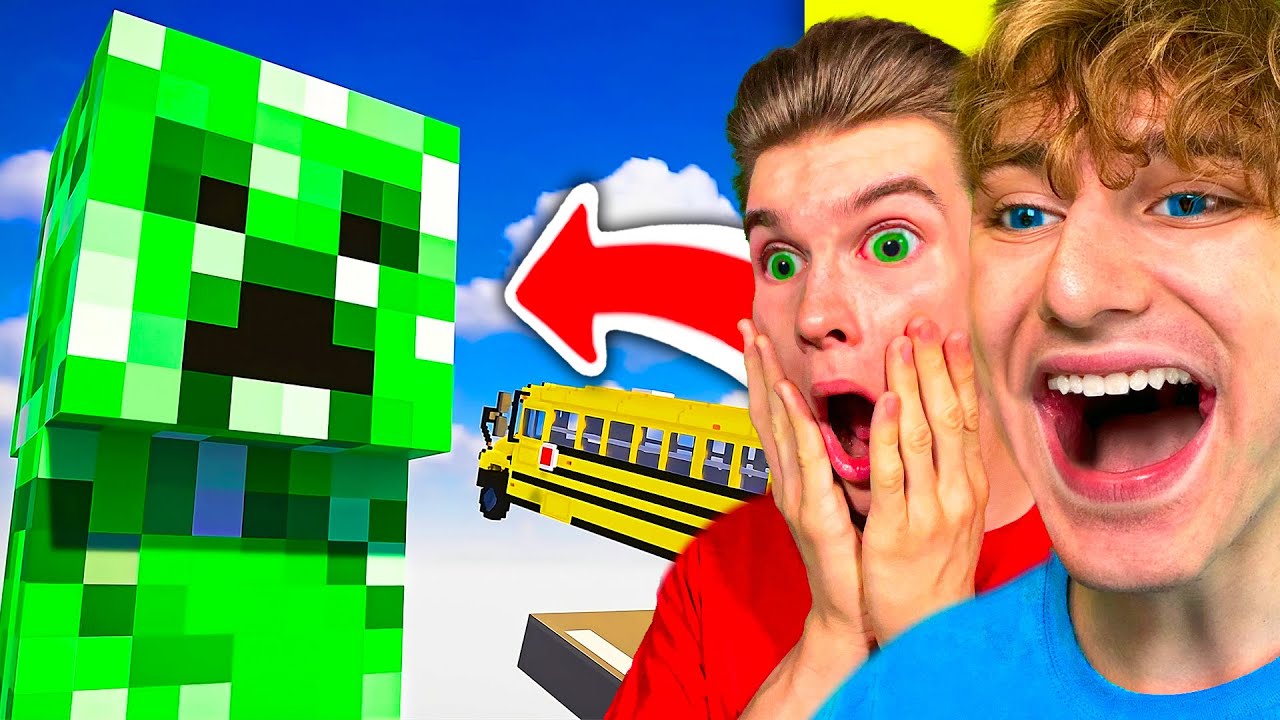 EXTR&Eacute;MN&Iacute; AUTA vs MINECRAFT STEVE BITVA! + @Hestreng