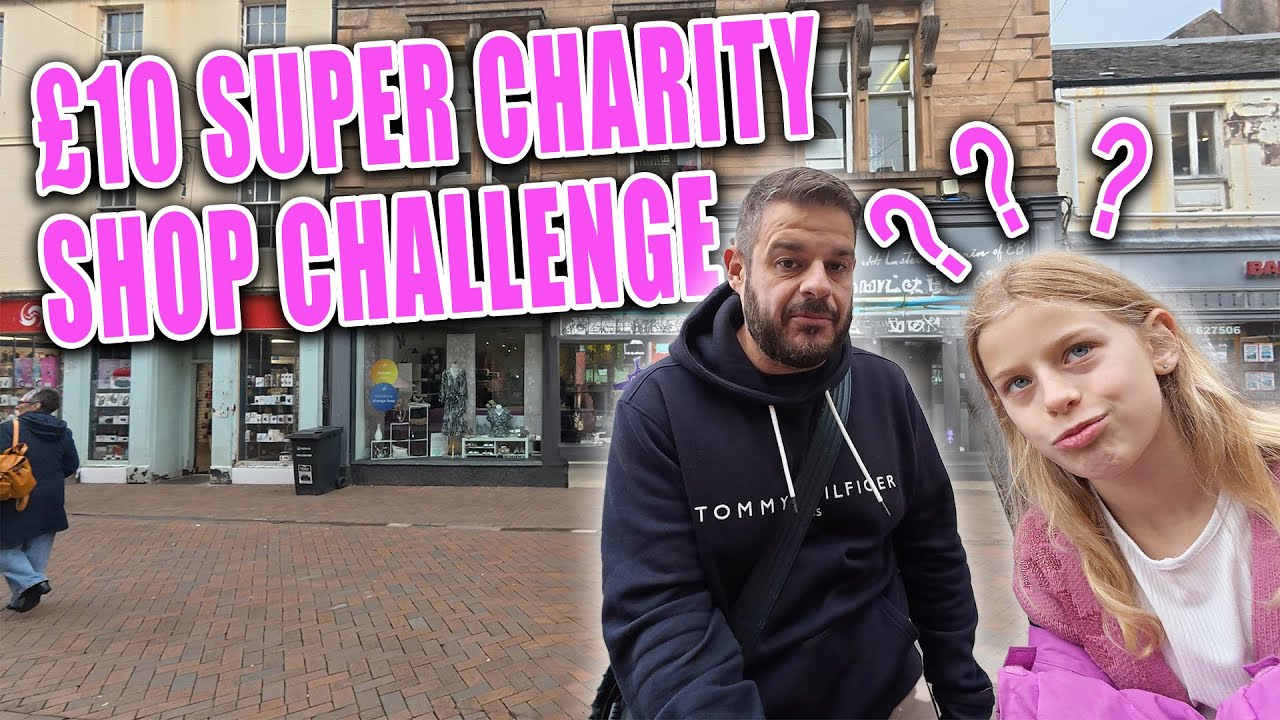 &pound;10 SUPER CHARITY SHOP CHALLENGE