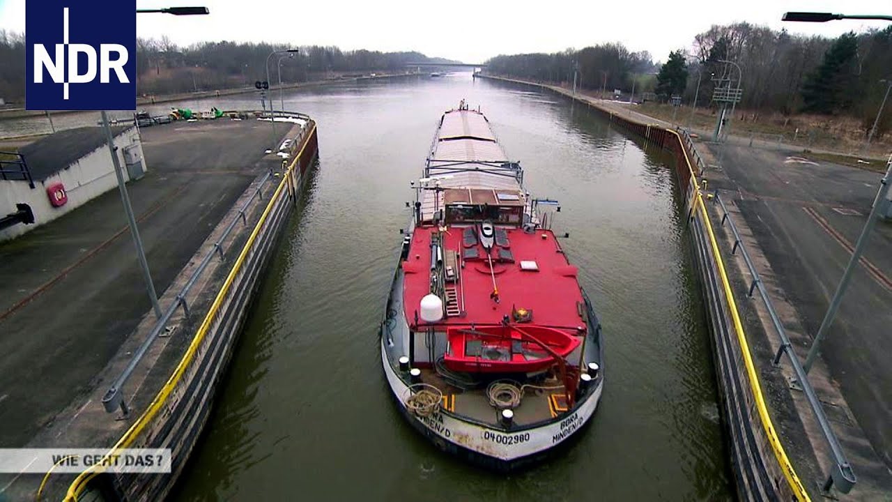 Der Elbe-Seitenkanal: mit dem Schiff durch die Heide | Wie geht das? | NDR