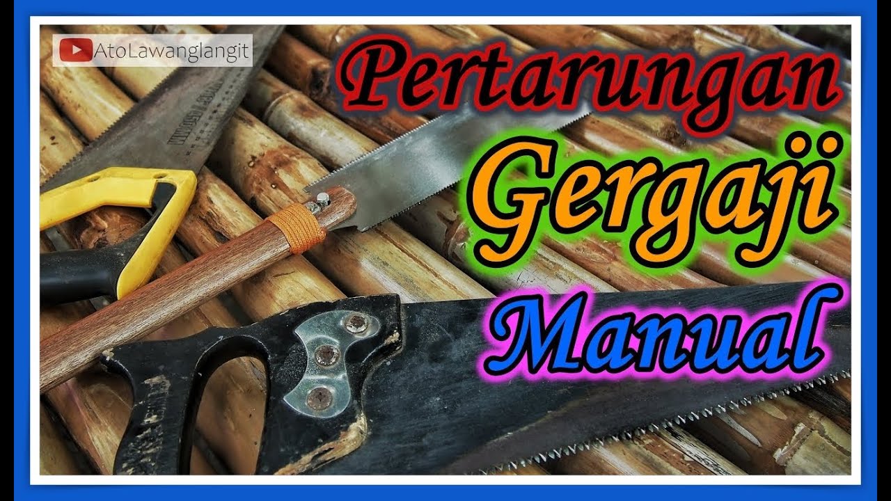 HASILNYA TIDAK TERDUGA !! Komparasi Gergaji Kayu  Gergaji Jepang Vs Gergaji Konvensional