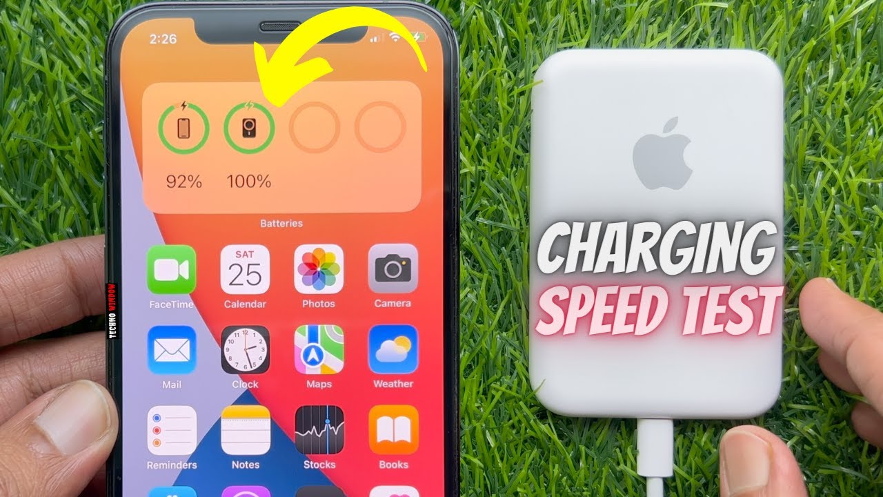 MagSafe Battery Pack Charging Speed Test!