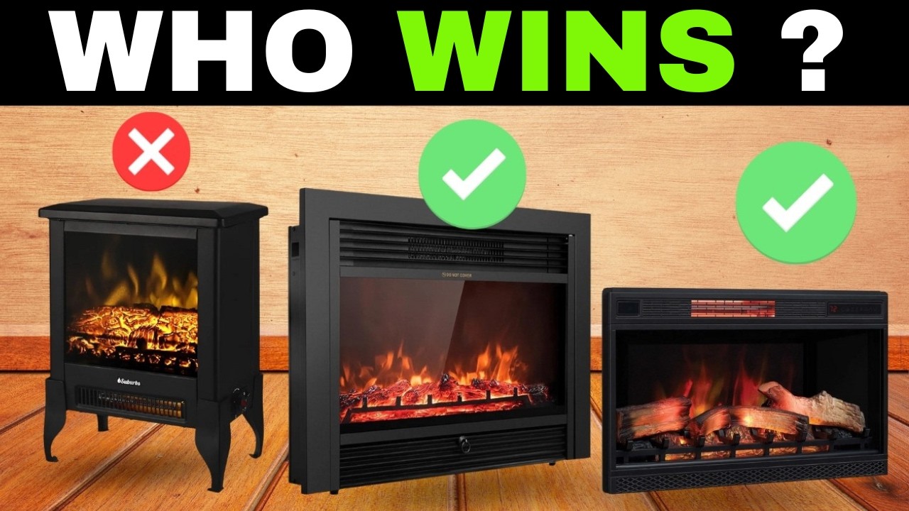 ✅ 10 Best Electric Fireplaces That Look Real on Amazon [2026] 🔥 Insert, TV Stand & Wall Mount Heater