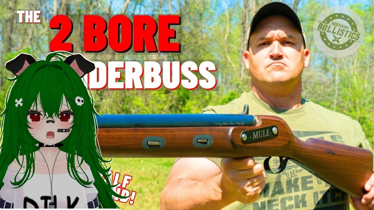[Reacts] TippyHendrix Reacts to Kentucky Ballistics: The 2 Bore Blunderbuss (The Biggest BORE Of All