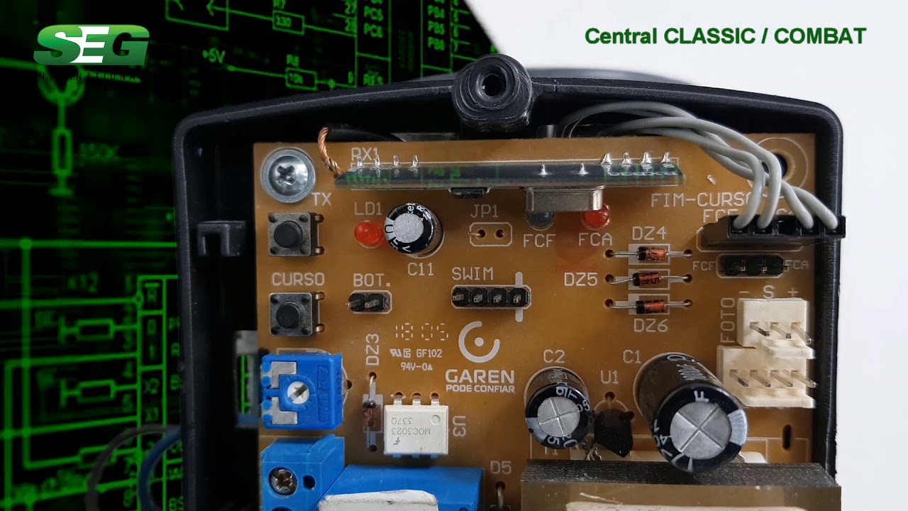 Central CLASSIC/COMBAT - Codificación CIERRE AUTOMATICO