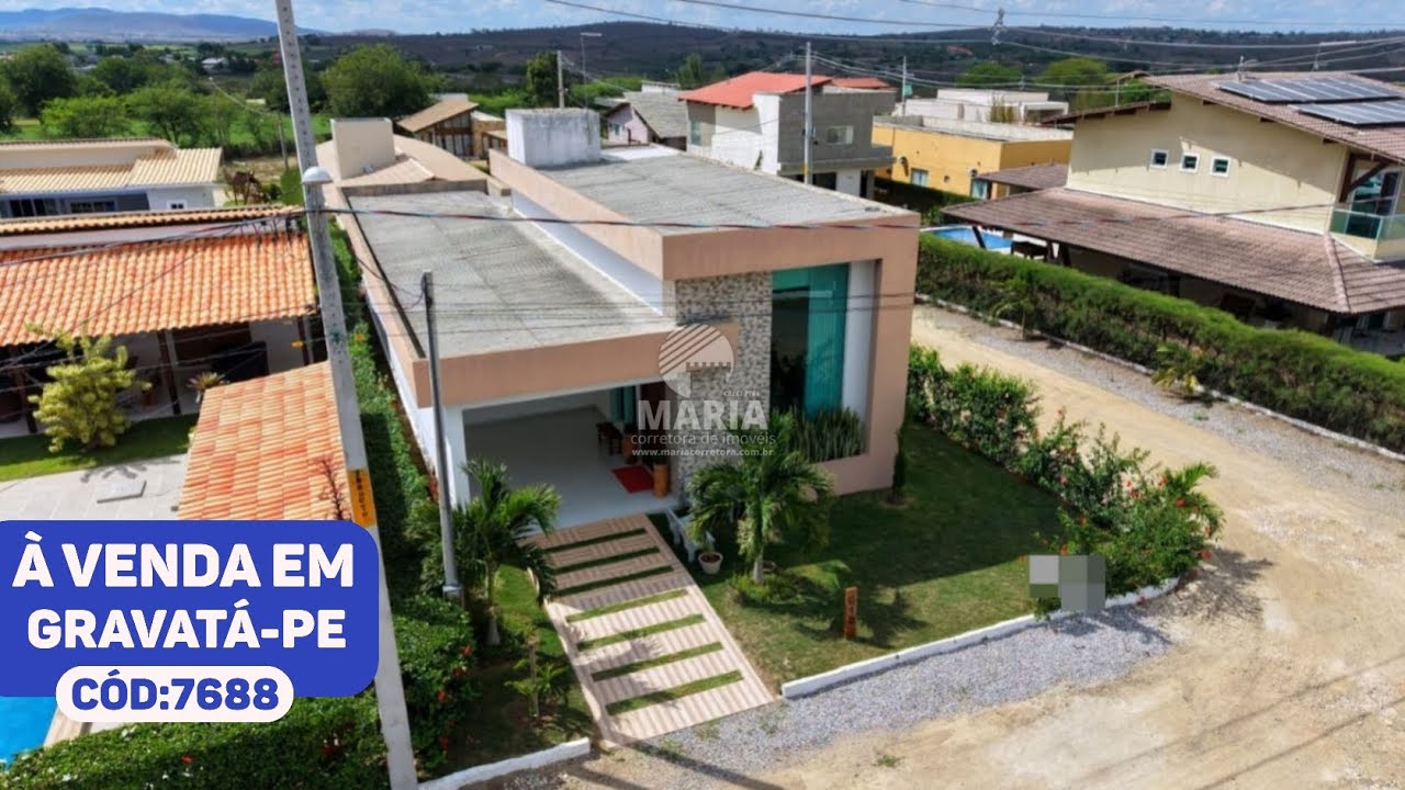 CASA &Agrave; VENDA EM CONDOM&Iacute;NIO FECHADO GRAVAT&Aacute;-PE #imovelavenda 