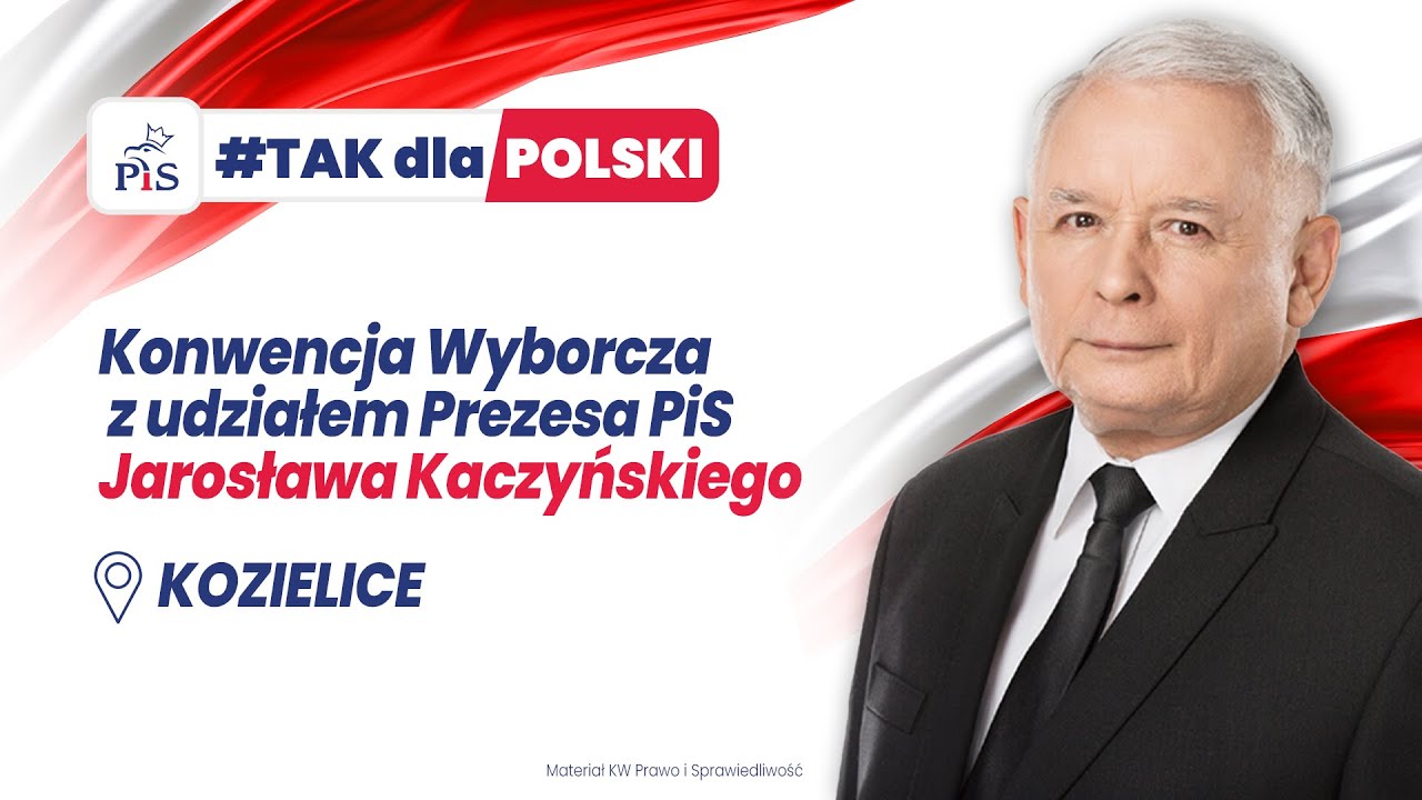 KOZIELICE | Spotkanie z Prezesem PiS J. Kaczyńskim