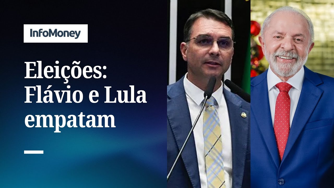Meio/Ideia: Flávio cresce e empata tecnicamente com Lula no 2º turno | InfoMoney News