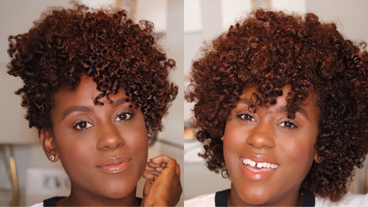 Natural Hair Clip Ins Perm Rod Set Tutorial | 2 Styles | Her Given Hair