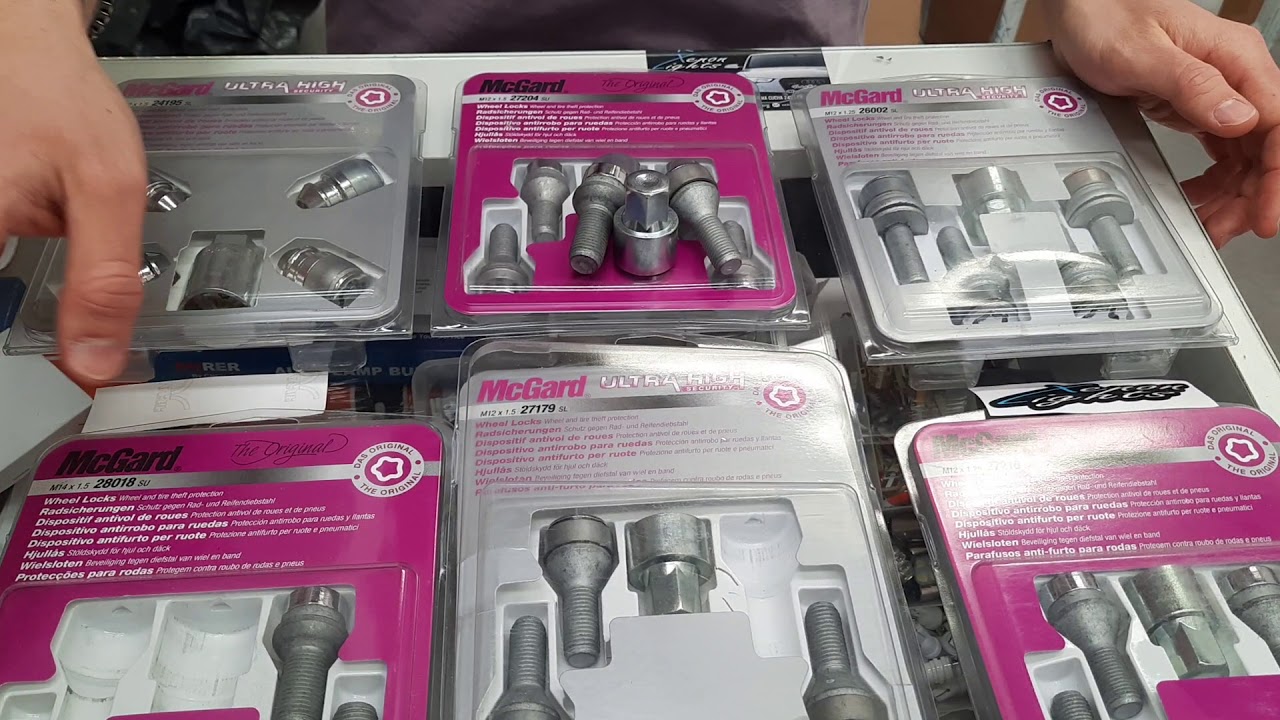Tuercas Antirrobo McGard Alemanas