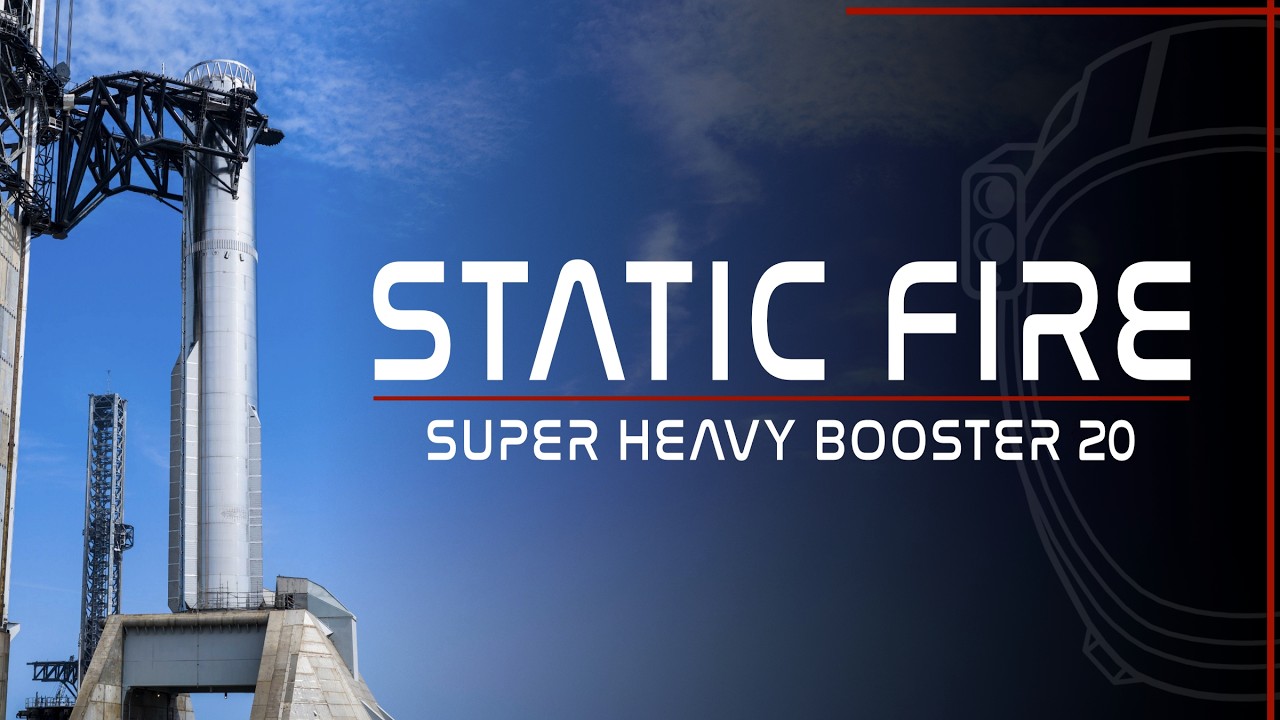 SpaceX Starship Booster 20 Testing
