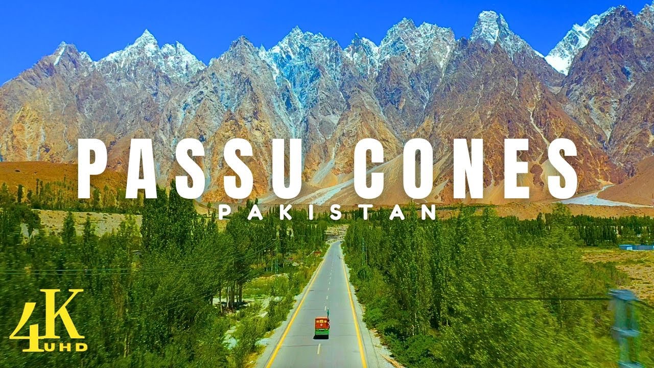 Passu Cones, Pakistan 🇵🇰 4K ULTRA HD | Drone Footage