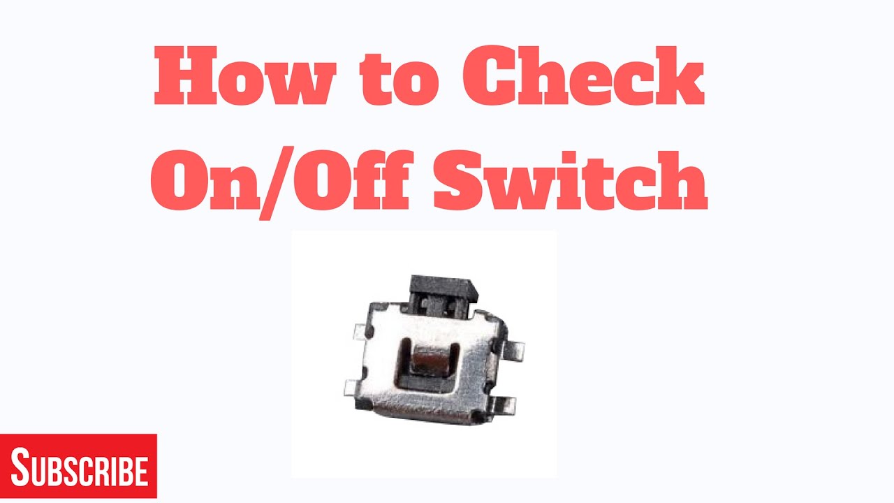How to Check On/Off Switch on Mobile Phone Pcb (Day -15)