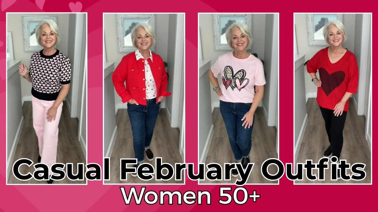 Casual February Outfits I’m Actually Wearing (Women 50+) | #affordablefashion