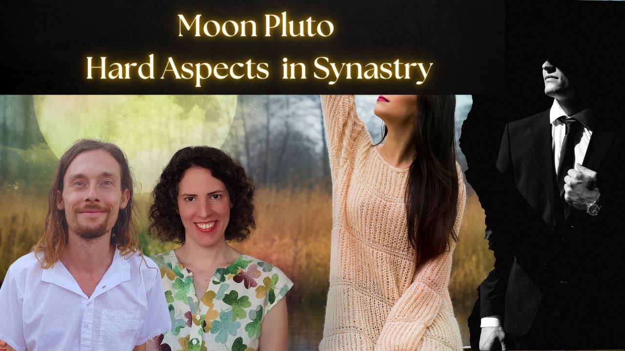 Moon Pluto Hard Aspects in Synastry: Emotional Vulnerability! 🫦