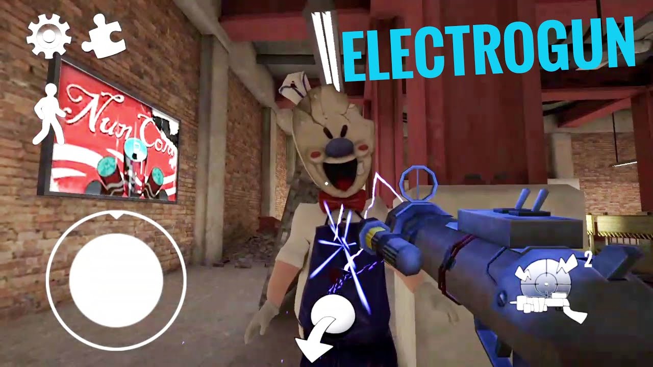 ICE SCREAM 3 Killing ROD And His Crocodile with Mike ElectroGun