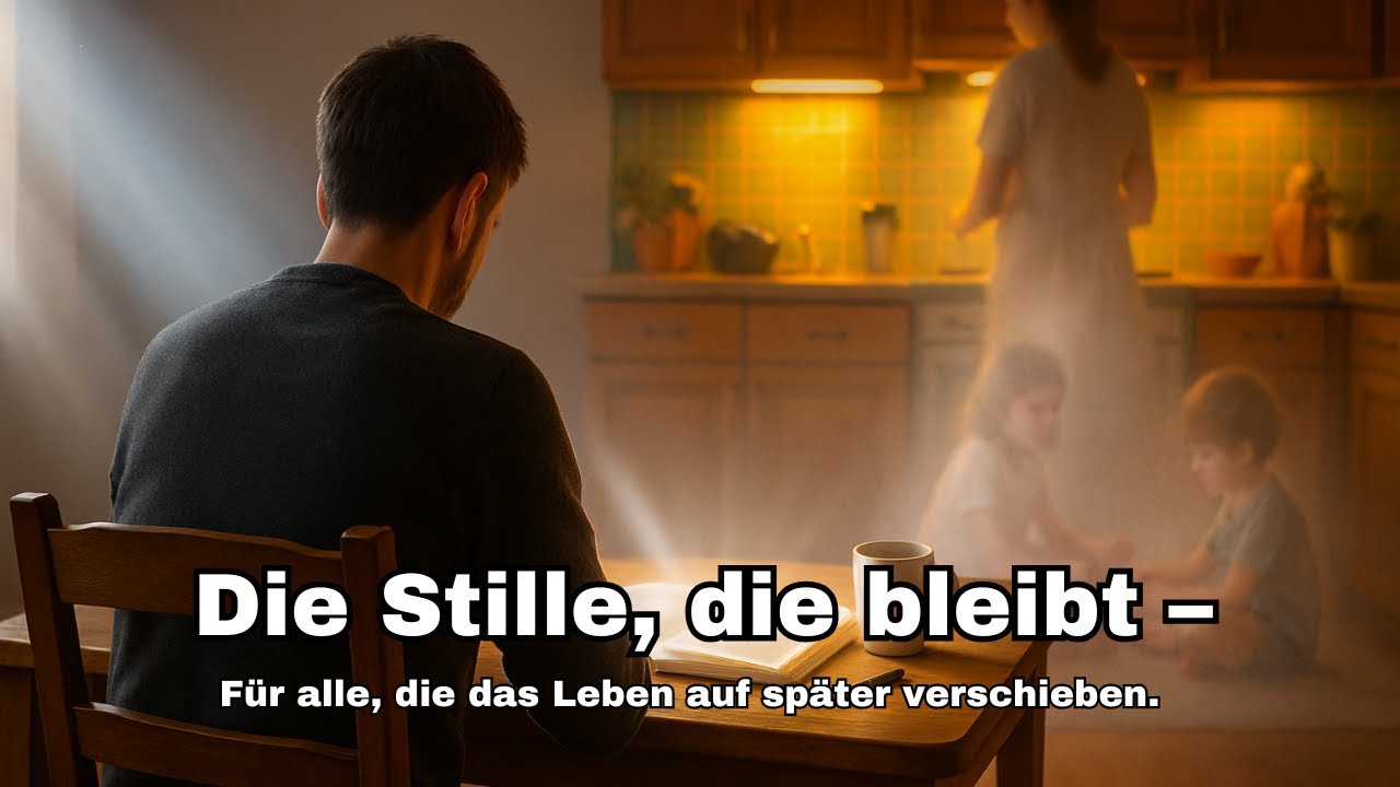 Die Stille die bleibt – Für alle, die das Leben auf später verschieben