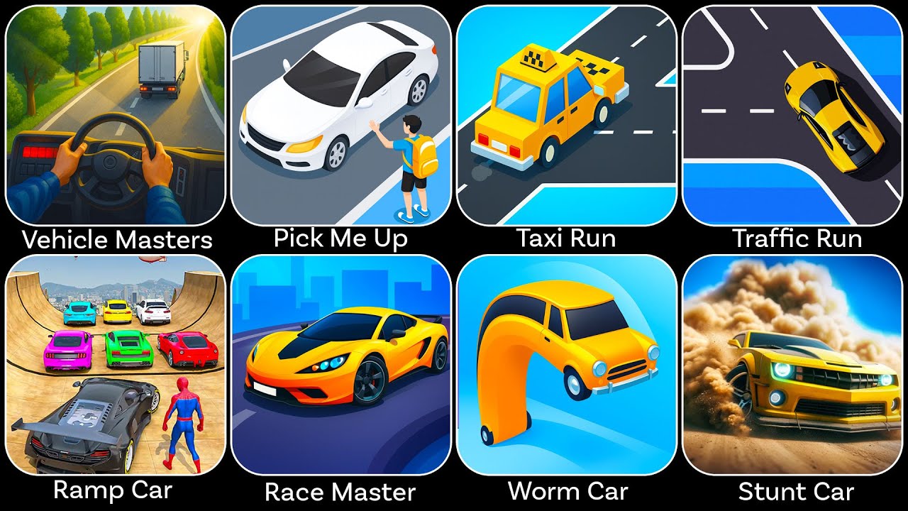 Ramp Car Racing - Vehicle Masters,Taxi Run,Race Master,Traffic Run, Car Racing 3D - Android Gameplay