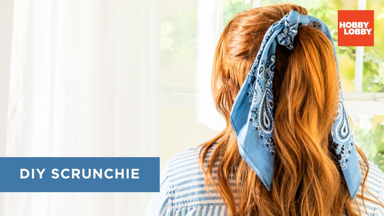 DIY Scrunchie | Fashion Bandanas | Hobby Lobby®